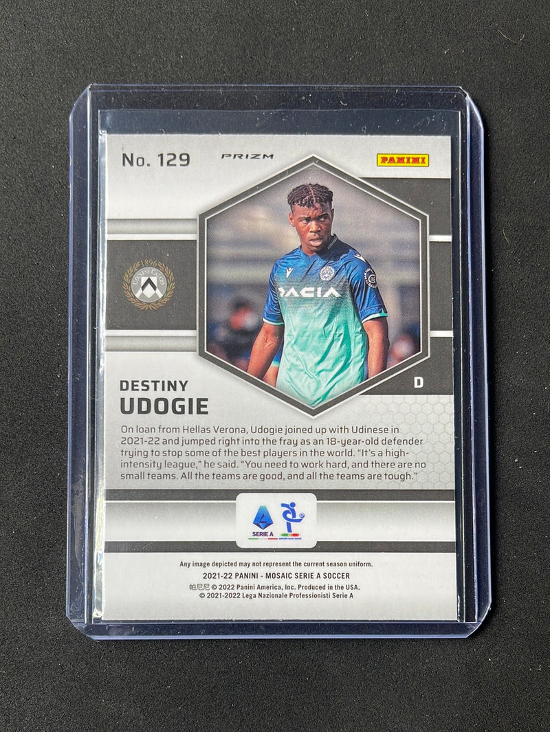 2021-22 Panini Mosaic Serie A Destiny Udogie Mosaic