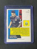 2021-22 Panini Donruss Road To Qatar Lautaro Martinez Net Marvels Press Proof