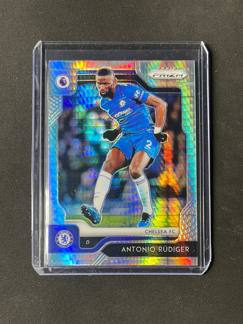 2019-20 Panini Prizm Premier League Antonio Rudiger Hyper Prizm