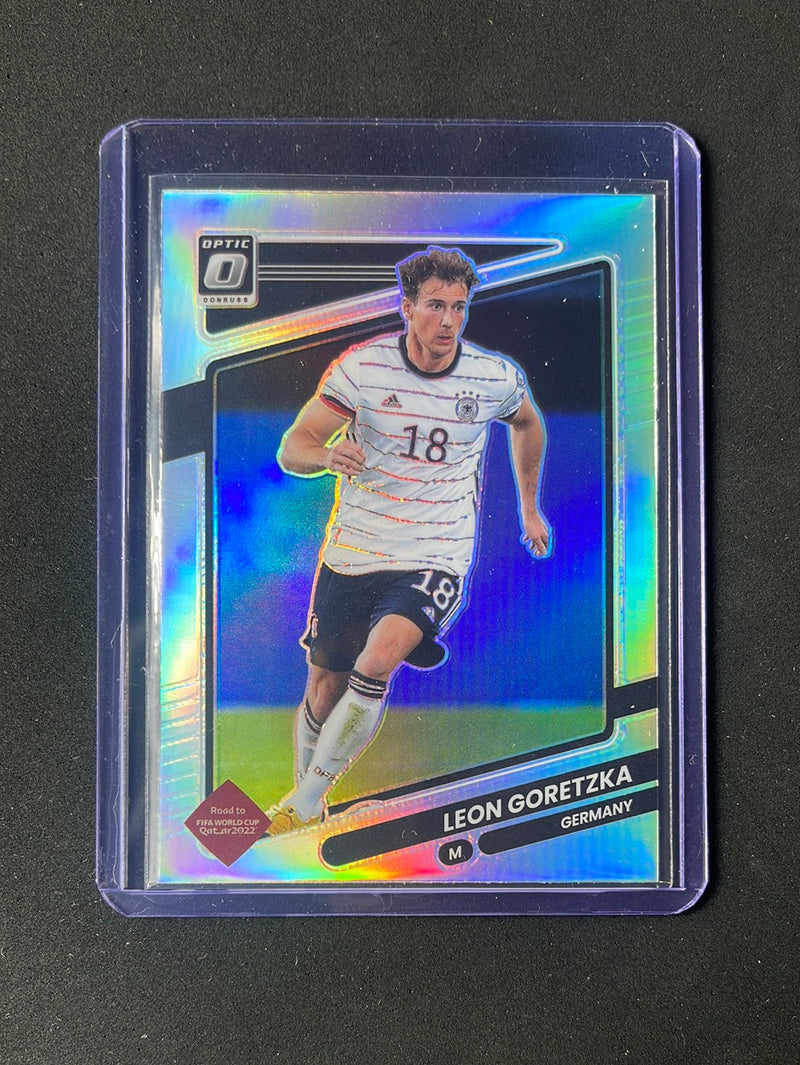 2021-22 Panini Donruss Road To Qatar Leon Goretzka Optic Silver