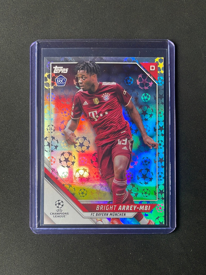 2021-22 Topps UEFA Champions League Bright Arrey-Mbi Starball