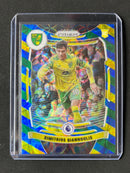 2021-22 Prizm Premier League Dimitrios Giannoulis Blue/Yellow/Green Choice Prizm