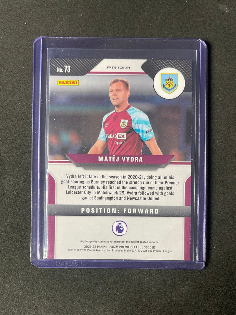 2021-22 Prizm Premier League Matej Vydra Silver