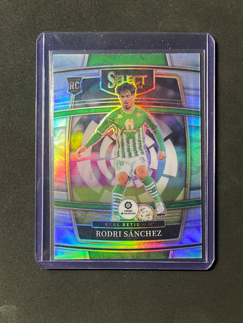 2021-22 Panini Chronicles Soccer Rodri Sanchez Select La Liga Silver