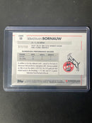 2020-21 Topps Chrome Bundesliga Sebastiaan Bornauw Blue Wave Refractor 11/150