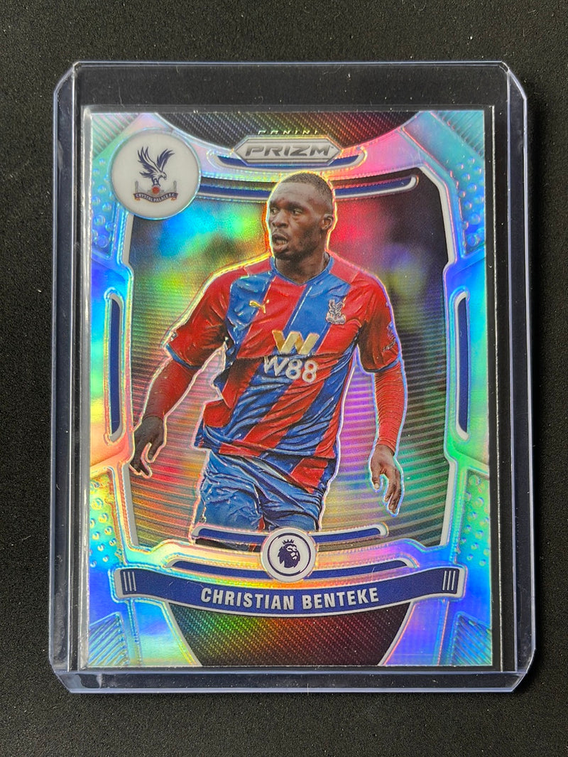 2021-22 Prizm Premier League Christian Benteke Silver