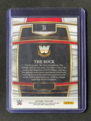 2022 Panini Select WWE The Rock Concourse Red & Blue