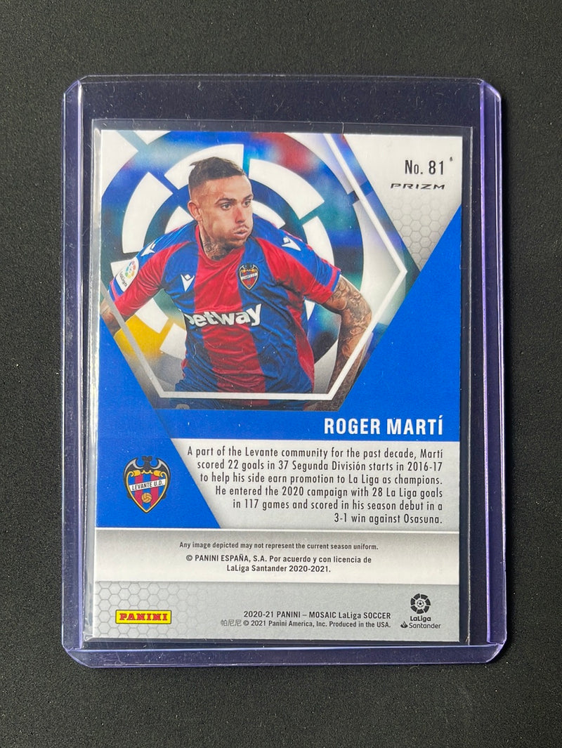 2020-21 Mosaic La Liga Roger Marti Red & Green