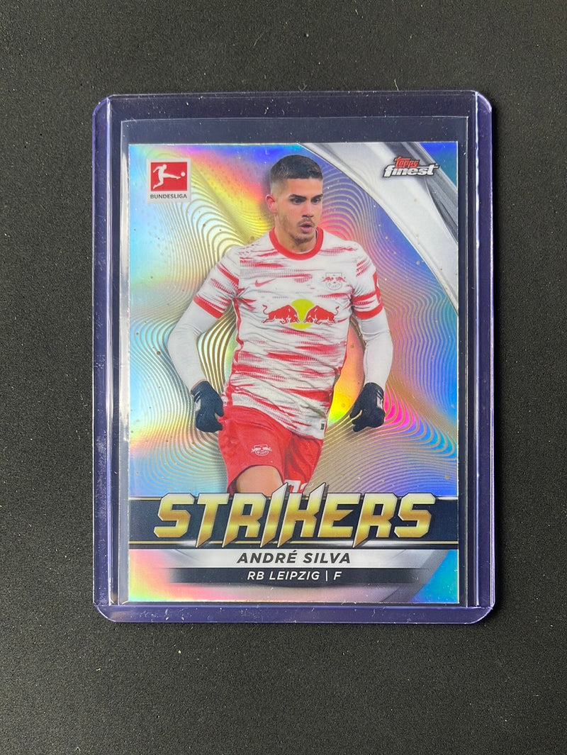 2021-22 Topps Finest Bundesliga Andre Silva Finest Strikers