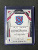 2020-21 Panini Prizm Premier League Lukasz Fabianski Pink Ice Prizm