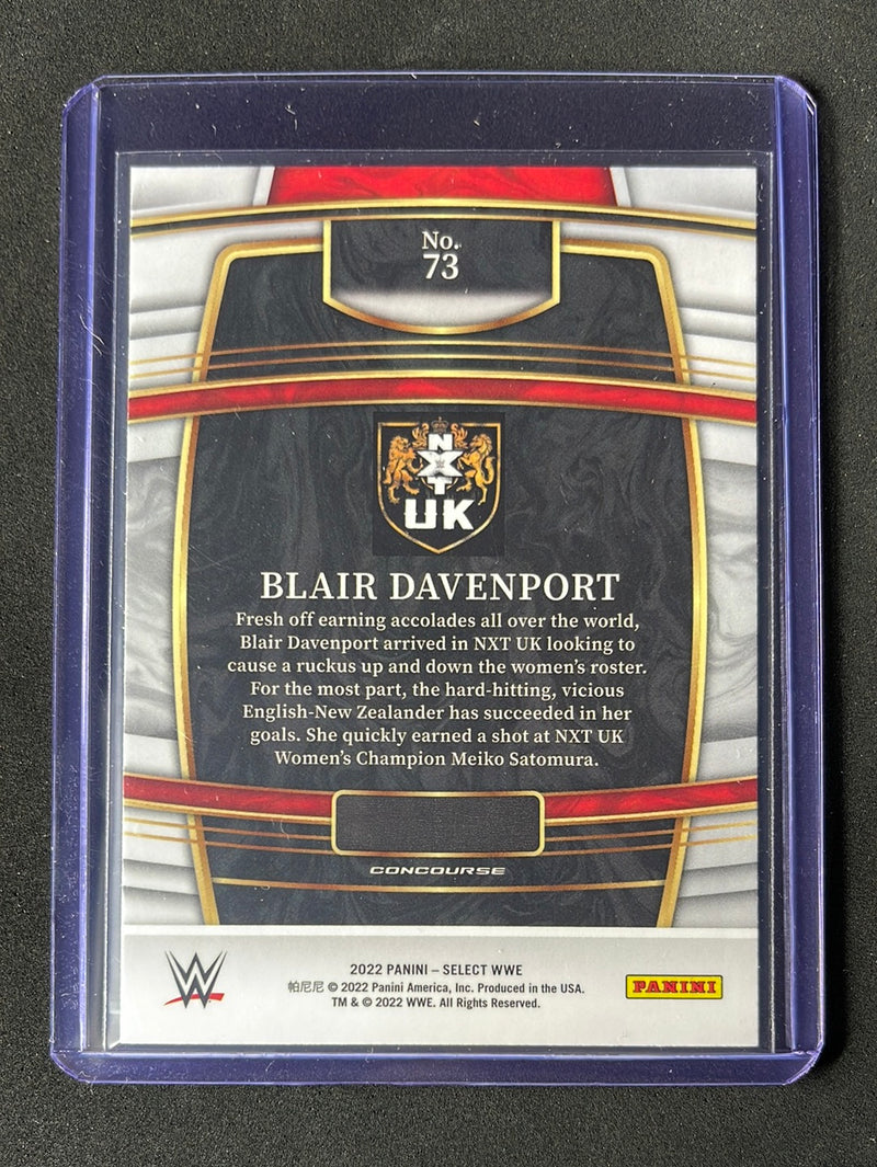 2022 Panini Select WWE Blair Davenport Concourse