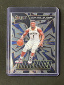 2021-22 Panini Select Zion Williamson Turbo Charged