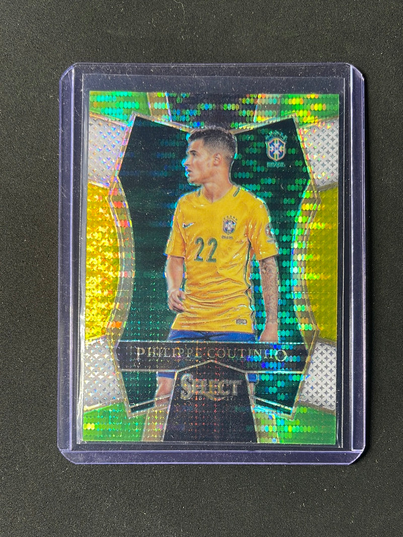 2016-17 Panini Select Philippe Coutinho Mezzanine Multi-Color