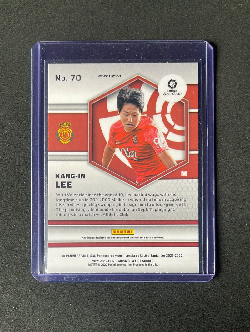 2021-22 Panini Mosaic La Liga Kang-in Lee Mosaic