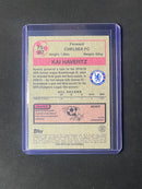 2021-22 Topps UEFA Champions League Kai Havertz 1975-76 Topps Footballers