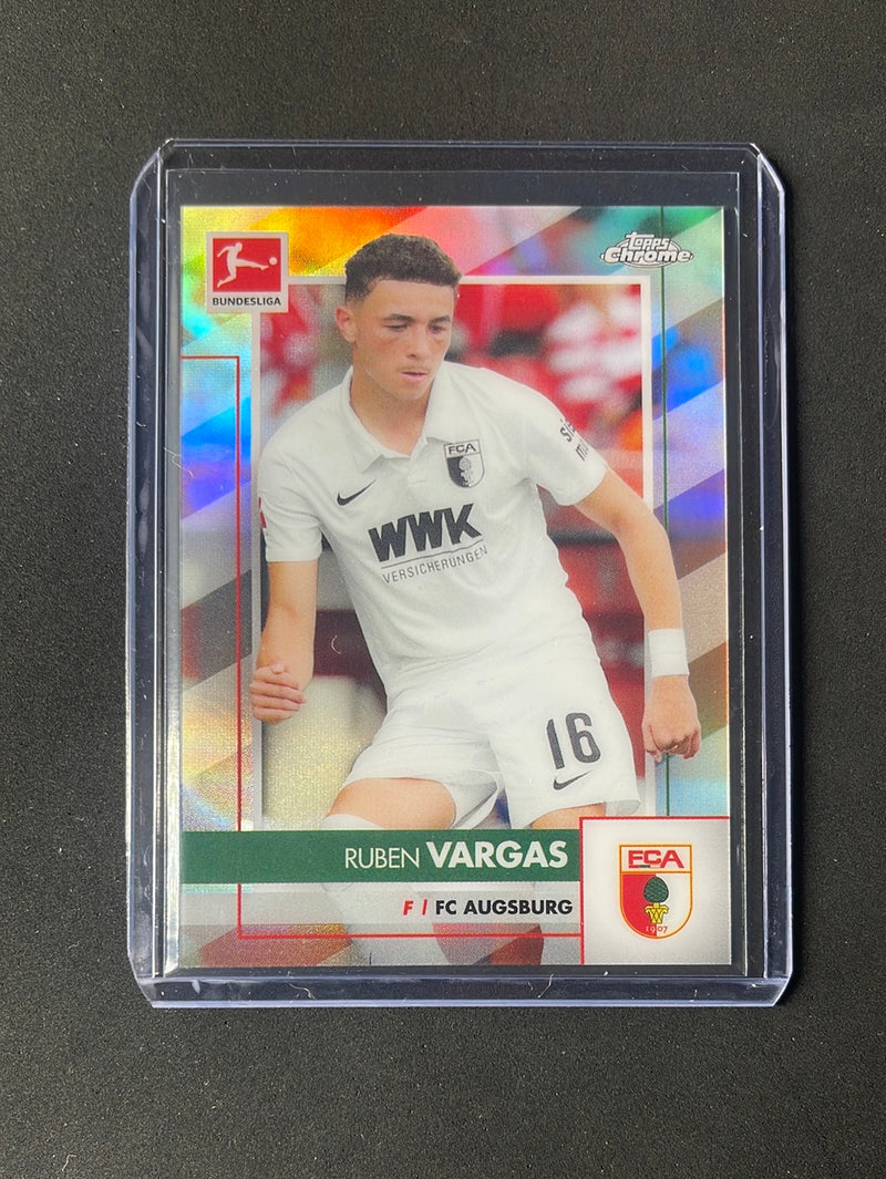 2020-21 Topps Chrome Bundesliga Ruben Vargas Refractor