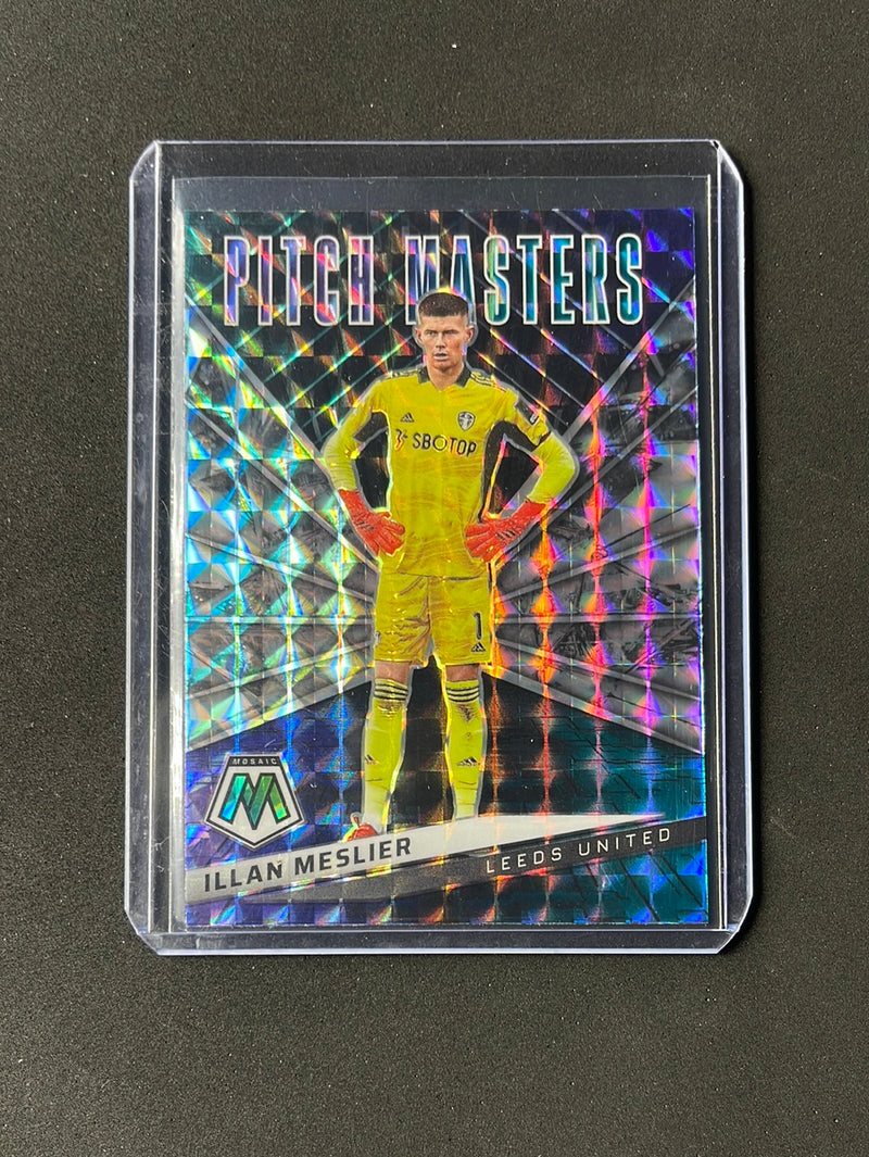 2021-22 Panini Mosaic EPL Illan Meslier Pitch Masters