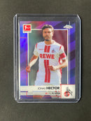 2020-21 Topps Chrome Bundesliga Jonas Hector Purple Refractor 49/299