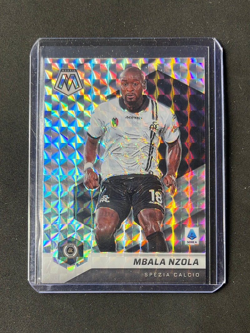 2021-22 Panini Mosaic Serie A Mbala Nzola Mosaic