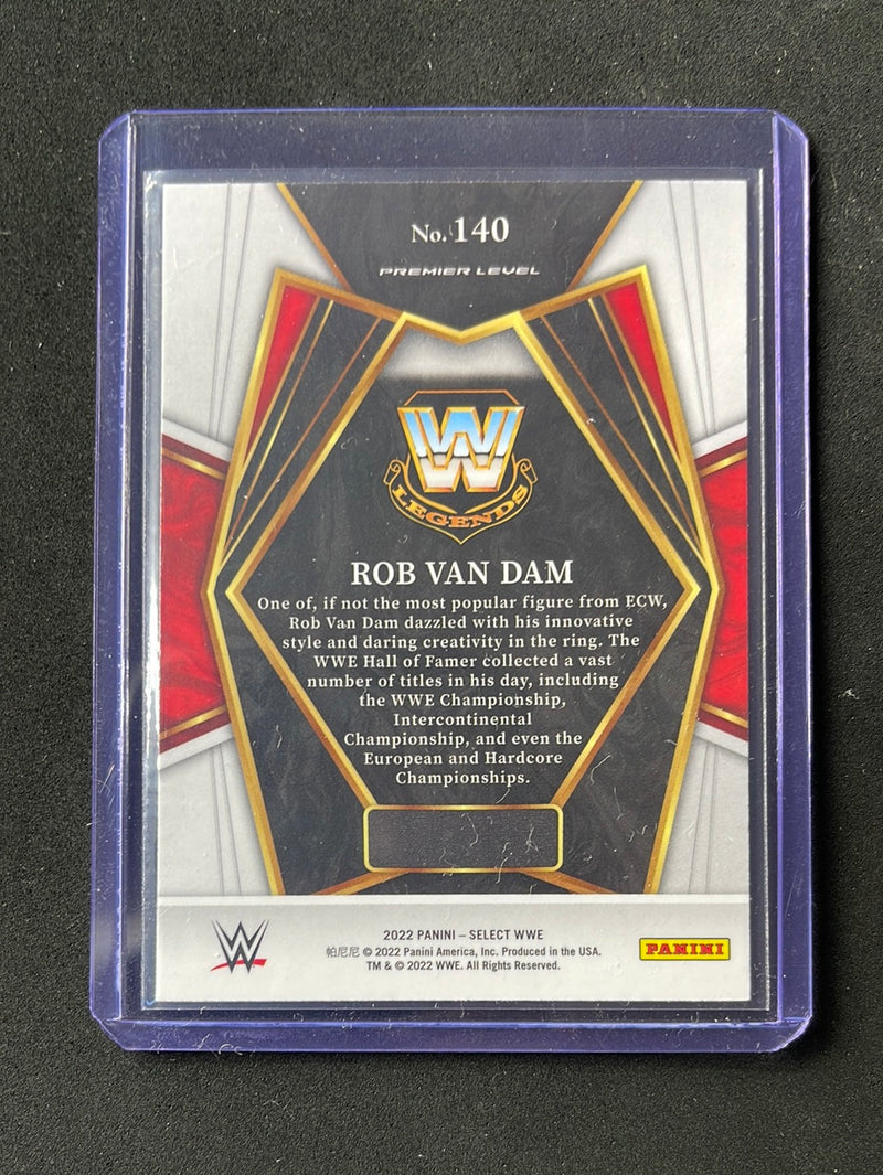 2022 Panini Select WWE Rob Van Dam Premier Level