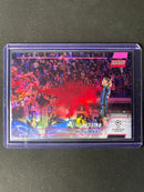 2021-22 Topps Stadium Club Chrome UEFA Champions League Matteo Pessina Pink/Red Electric Charge Refractor