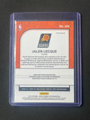 2019-20 Hoops Premium Jalen Lecque Laser