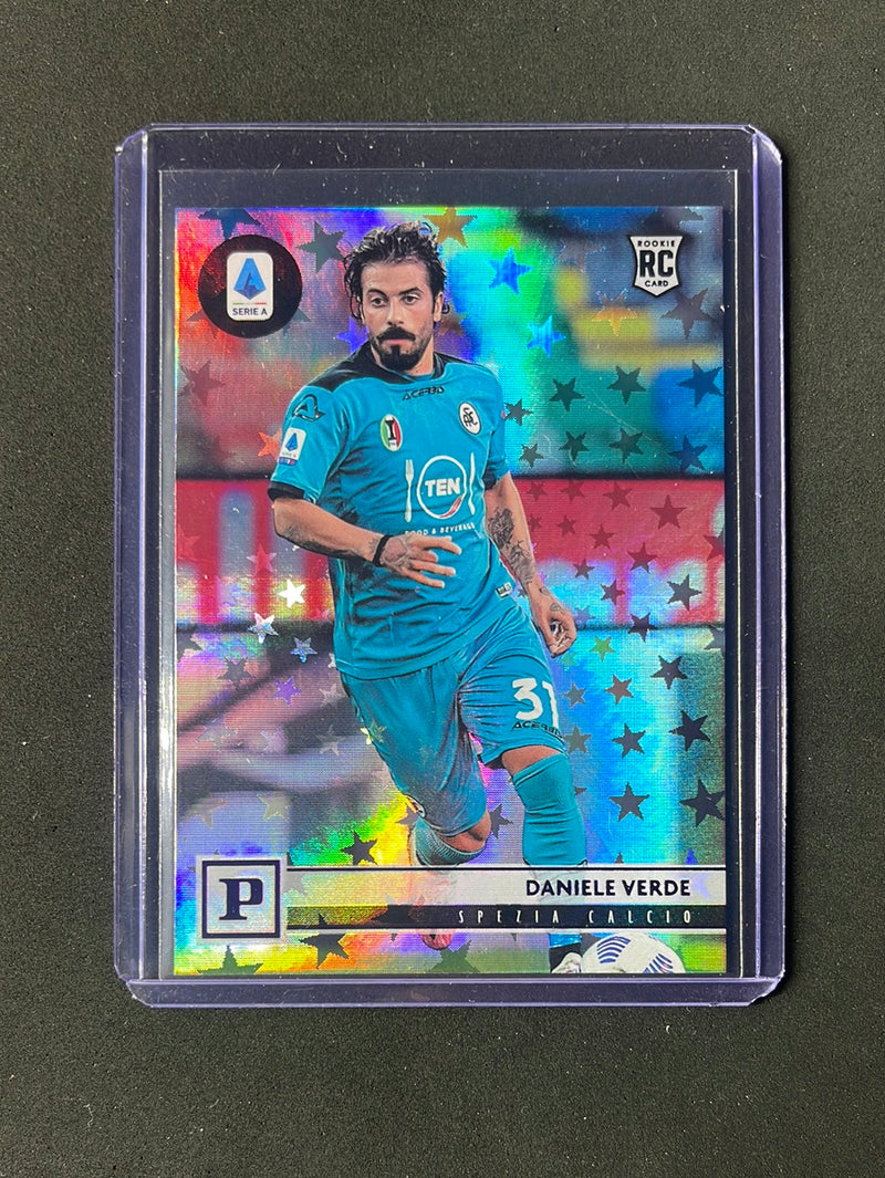 2020-21 Panini Chronicles Daniele Verde Panini Serie A Purple Astro