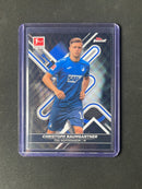 2021-22 Topps Finest Bundesliga Christoph Baumgartner Black Wave Refractor 187/199