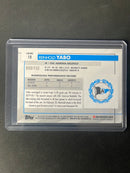 2020-21 Topps Chrome Bundesliga Reinhold Yabo Blue Wave Refractor 90/150