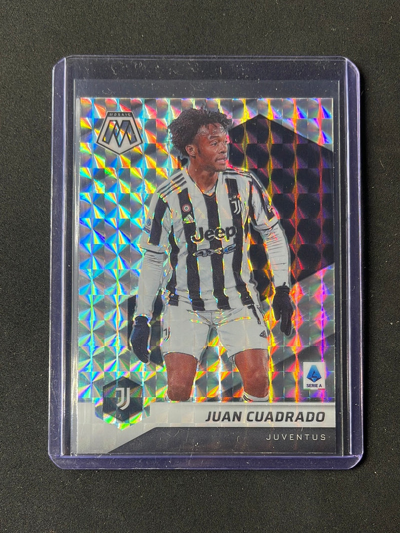 2021-22 Panini Mosaic Serie A Juan Cuadrado Mosaic