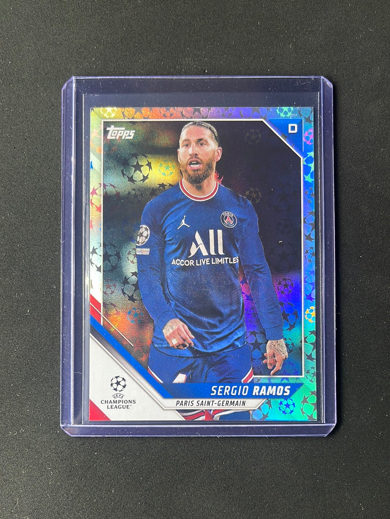 2021-22 Topps UEFA Champions League Sergio Ramos Starball