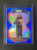 2022 Prizm WWE Saurav Blue Prizm 90/199