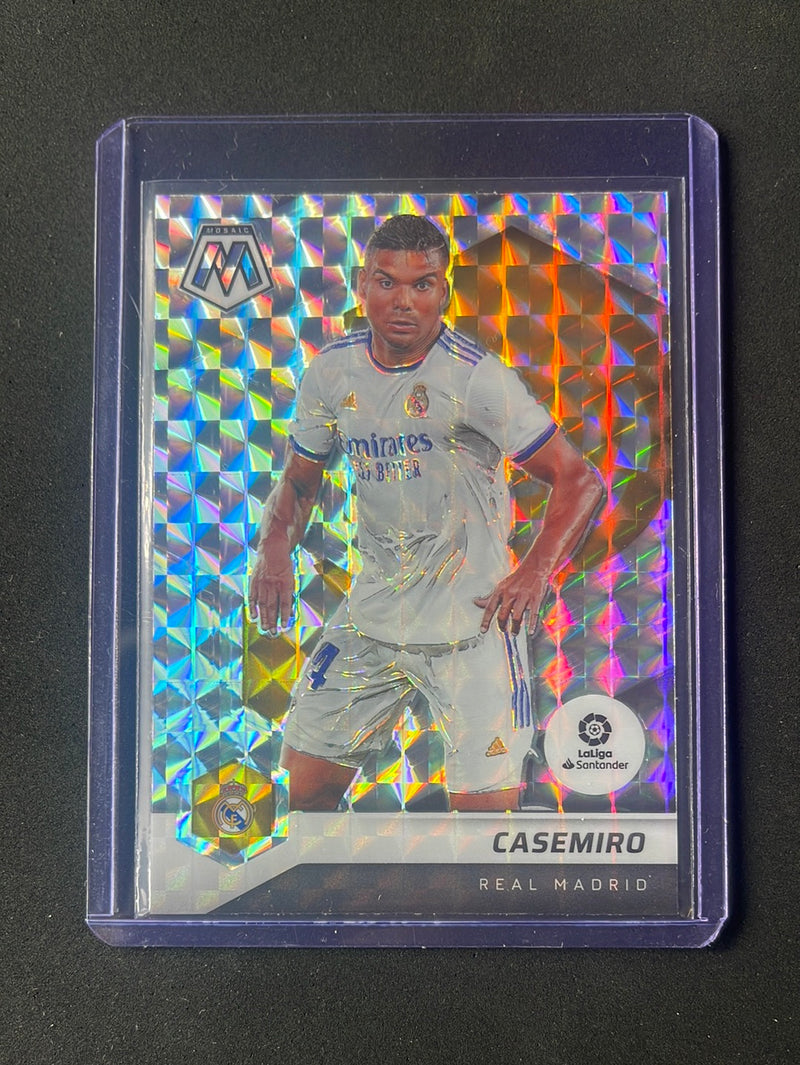 2021-22 Panini Mosaic La Liga Casemiro Mosaic