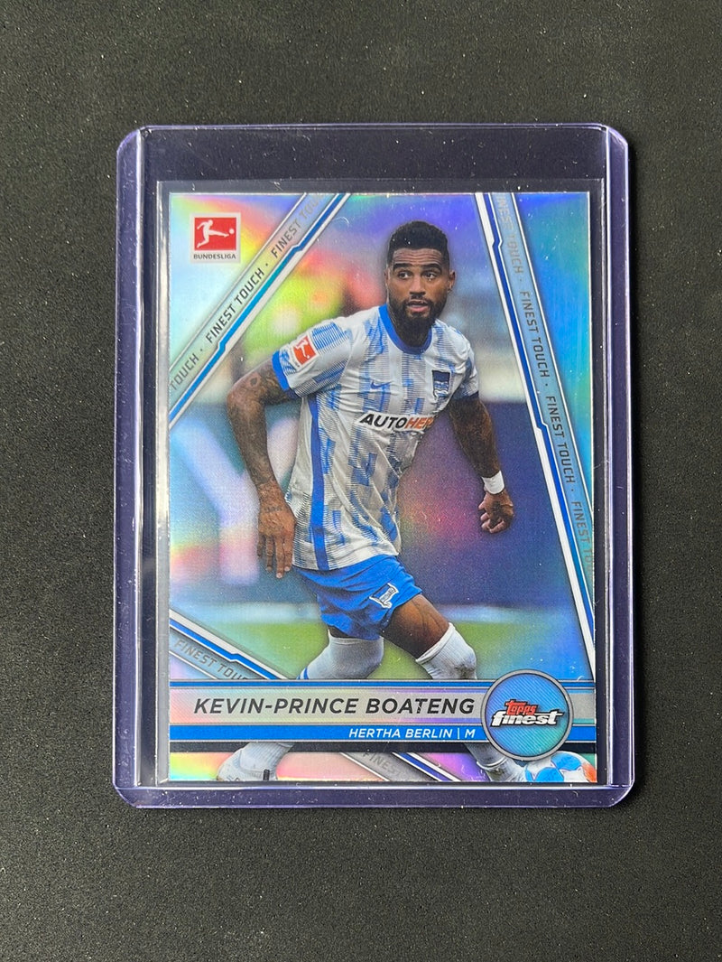 2021-22 Topps Finest Bundesliga Kevin-Prince Boateng Finest Touch