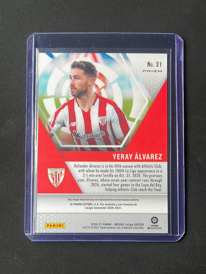 2020-21 Mosaic La Liga Yeray Alvarez Mosaic