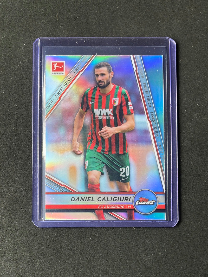 2021-22 Topps Finest Bundesliga Daniel Calgiuri Finest Touch