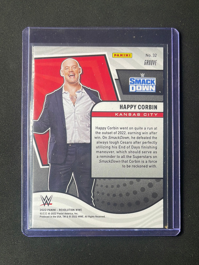 2022 Revolution WWE Happy Corbin Groove