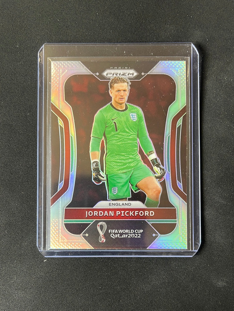 2022 Panini Prizm FIFA World Cup Qatar Jordan Pickford Silver Prizm