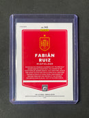 2021-22 Panini Donruss Road To Qatar Fabian Ruiz Optic Silver