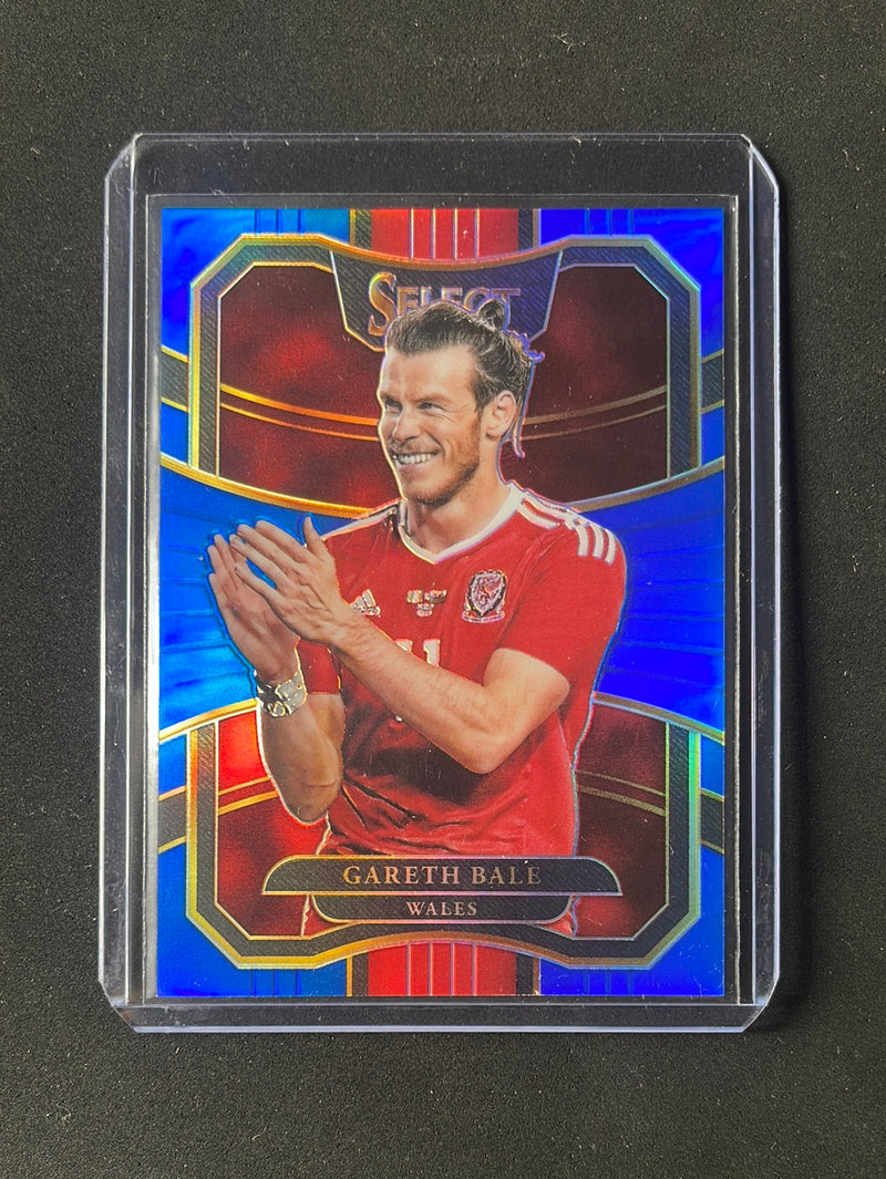 2017-18 Panini Select Soccer Gareth Bale Blue 186/299