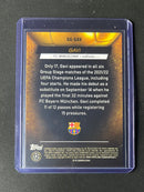2021-22 Topps Stadium Club Chrome UEFA Champions League Gavi Glimpses Of Gold
