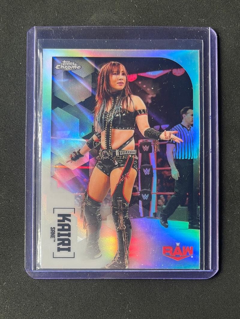 2020 Topps Chrome WWE Kairi Sane Refractor