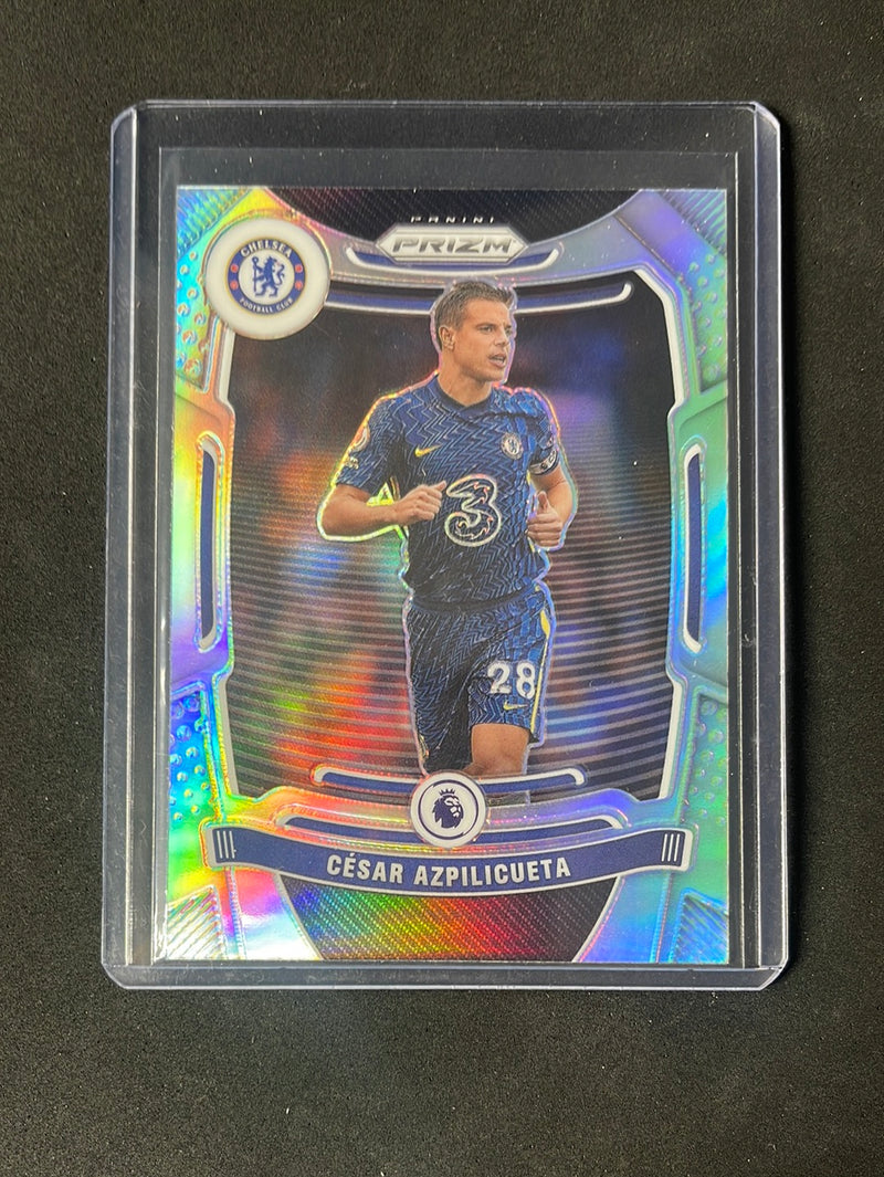 2021-22 Prizm Premier League Cesar Azpilicueta Silver