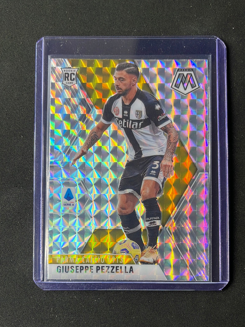 2020-21 Panini Mosaic Serie A Giuseppe Pezzella Mosaic