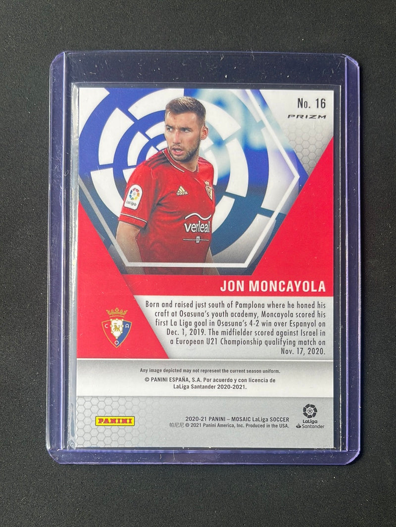 2020-21 Mosaic La Liga Jon Moncayola Silver