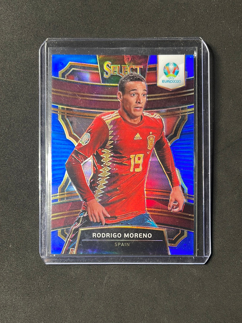 2020 Panini Select UEFA Euro Soccer Rodrigo Moreno Blue 141/225