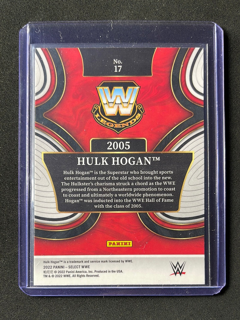 2022 Panini Select WWE Hulk Hogan Hall Of Fame Selections