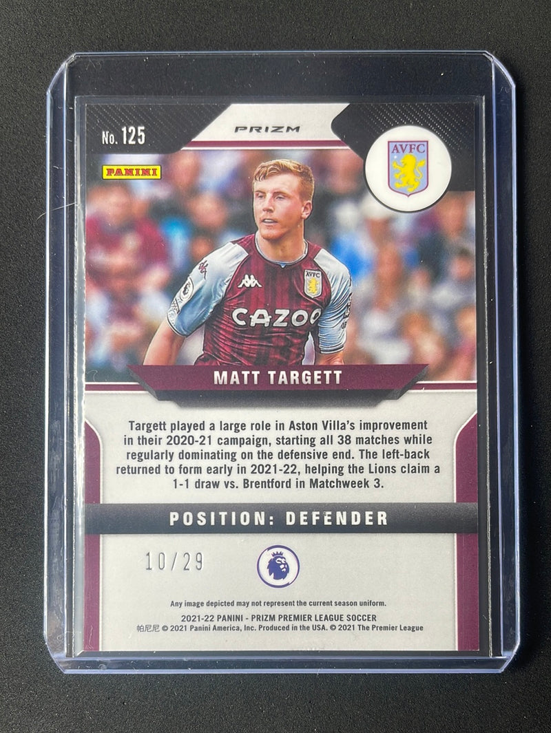 2021-22 Prizm Premier League Matt Target Red Choice Prizm 10/29