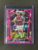 2020-21 Panini Prizm Premier League Manuel Lanzini Pink Ice Prizm