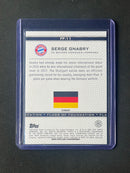 2021-22 Topps UEFA Champions League Serge Gnabry Flags of Foundation